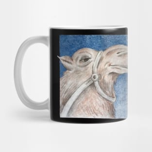 Camel Color Pencil illustration Mug